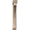 Ekena Millwork Thorton Traditional Rough Sawn Bracket w/ Offset Brace, Douglas Fir, 6"W x 36"D x 44"H BKT0604X36X44THR01RDF - alternate 3